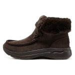 Skechers Go Walk Arch Fit Soojad Vastupidavad Moodsad Libisemiskindlad Pahkluuni lumisaapad Naiste saapad Pruun 144423-CHOC 35 black