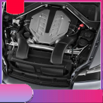 3 tk Mootori &uuml;lemise sektsiooni vaheseinapaneeli komplekt BMW X5 E70 X6 E71 E72 jaoks 51717169419 51717169420 51717169421-Y79A must