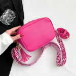 Uus vintage Crossbody mobiiltelefoni &otilde;lakott PU-nahast k&auml;ekott, mood igap&auml;evaseks kasutamiseks naistele laia rihmaga k&auml;ekotid