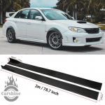 Subaru Impreza 2007-2023 jaoks K&uuml;lgliistude Pikendus Huul Splitter L&auml;ikiv Must must