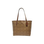 Coach City 33 Klassikaline Monogramm Suure Mahutavusega T&otilde;mblukuga Kotit&auml;is Kotti Naiste kott Pruun 5696-IME74 Gift Box Sets (Basic Set+Black Box) brown