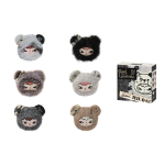 POP MART HIRONO K&uuml;lmkapikleebised Salap&auml;rased karbid &Uuml;ksik salap&auml;rane karp/T&auml;iskarp 6 tk PPMT-2512-0029 gray