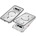 Kaitse&uuml;mbris Nothing Phone 4A Pro Phone 4A jaoks Alumiiniumisulamist Metallraamiga Kaitserauaga J&auml;&auml;tunud Akr&uuml;&uuml;l Magsafe Traadita Laadimise Kate