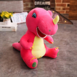 60cm/95cm Multikakujuline Dinosaurus Pehmed M&auml;nguasjad &Uuml;kssarvik Suur Tyrannosaurus Rex Pehmed Nukunid T&auml;idisega M&auml;nguasjad Lastele Poistele Klassikalised M&auml;nguasjad 60CM red