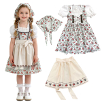 Bavariast p&auml;rit t&uuml;druku cosplay kost&uuml;&uuml;m Halloweeni v&otilde;i Oktoberfestile 130 beige