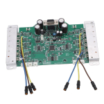 Ninebot Mini Pro T&otilde;ukeratta Kontrollerplaadi Vahetus Alumiiniumisulamist PCB Ise Tasakaalustuv T&otilde;ukeratas Emaplaat Kontroll black