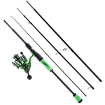 SOUGAYILANG-p&uuml;&uuml;gikombinatsioon, kaasaskantav s&uuml;sinikust spinninguga &otilde;ngeritv ja spinning-bassip&uuml;&uuml;gikomplekt 2.1M Rod & GB 2000