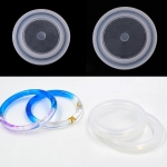 2 suurust DIY silikoonvormi ehete valmistamine k&auml;ev&otilde;ru k&auml;ev&otilde;ru hallitusvaik as described