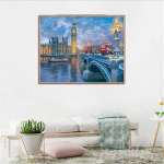 Teemanttikandid Kristall Teemantkivid Teemantmaal Ristpistes Dekoratsioonipilt 20X30CM