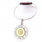 Les Tr&eacute;sors De Lily [E0651] - Collier Cr&eacute;ateur 'Geisha' Beige beež