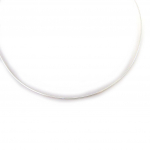 Les Tr&eacute;sors De Lily [M7274] - Collier Argent 'Omega' argent&eacute; - 42 cm 1 mm h&otilde;be