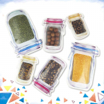 30 tk Mason Jar t&otilde;mblukuga kotid suupiste v&otilde;ileib lukuga kotid korduvkasutatavad &otilde;hukindlad 30PCS mitmev&auml;rviline