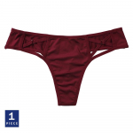 Charmleaks naiste aluspesu, 1 tk p&uuml;ksid, pitsist seksikad alusp&uuml;ksid, ristsidemega &otilde;&otilde;nsad pesu S punane