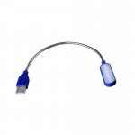 Kaasaskantav USB LED miniraamatuvalgusti lugemisvalgusti laualamp Paindlik 6 LED-i USB-lamp Power Banki s&uuml;learvuti s&uuml;learvuti jaoks 1 pcs sinine