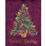 Teemanttikandid j&otilde;ulutekst 5D DIY t&auml;isruudu teemantmaali komplekt Loomad Ristpistes Mosaiik Kunst Kodukaunistus 20X30CM punane