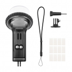 Spordikaamera veekindel &uuml;mbris 60M veealune sukeldumiskorpus koos kaelapaelaga DJI Osmo jaoks must