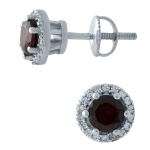 Naturaalse granaadiga h&otilde;bek&otilde;rvar&otilde;ngad 1,15 ct (1966679)