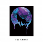 Loomade rakendused r&otilde;ivaste jaoks Pestavad plaastrid Ise isetegemise tarvikute kleebis Teksad Kuumutuspressid Rakendatud triibud termoplaastrid 18.8x24cm