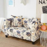 Geomeetriline elastne diivanikate elutoa jaoks Moodne sektsioondiivani kattega diivanikate toolikaitse 2seater