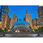 5d teemantmaaling linnamaastik t&auml;isring teemanttikandid mosaiik kodukaunistus 40*50cm Full Round 20x30CM