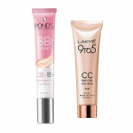 Pond's White Beauty BB+ Fairness Cream 01 Original, 18 g & Lakm&eacute; Complexion Care n&auml;okreem, beež, 9 g