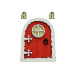 Ohutu muinasjutuline uks helendab &ouml;ises miniatuurses meisterdamise kaunistuses D