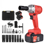 21 V juhtmeta harjadeta l&ouml;&ouml;kv&otilde;ti koos 1/2-tollise padruniga 320 N.m p&ouml;&ouml;rdemomendiga 1980 W k&auml;eshoitava j&otilde;uv&otilde;tme komplekt EU Plug 1 Battery with Accessories