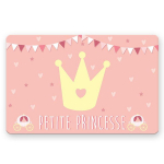 Les Tr&eacute;sors De Lily [A1907] - roosa 'Little Princess' lauamatt - 43x28 ​​​​cm Heleroosa