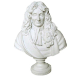 Les Tr&eacute;sors De Lily [R6655] &ndash; vaigust kujuke  La Fontaine  valge (autor Jean-Antoine Houdon) - 13 cm valge