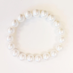 Les Tr&eacute;sors De Lily [R8484] - Elevandiluust p&auml;rlitest k&auml;ev&otilde;ru  Perla  - 10 mm valge