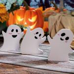 Halloween Horror Ghost Crafts Home Desktop Decoration Ornaments Ghost kolmeosaline komplekt