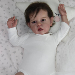 70 CM 3D nahaga k&auml;sitsi valmistatud pehmest silikoonist reborn Baby Doll m&auml;nguasi t&uuml;drukule Realistlik v&auml;ikelapse Art Bebe koos veenilaiendiga kingitus