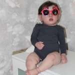 70 CM 3D nahaga pehme silikoonist Reborn Baby k&auml;sitsi valmistatud nukum&auml;nguasi t&uuml;drukule nagu t&otilde;eline v&auml;ikelapse Art Bebe koos veenilaiendiga Finished doll