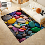 3D vaip V&auml;rviline kivivaip Pehme vaip magamistoas Armas matt esikus imava p&otilde;randa WC-matt Suur vannitoamatt 100x150cm 1pcs