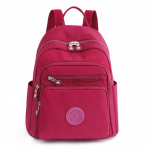 Naiste seljakott, kvaliteetne Oxfordi naiste seljakott, mitme tasku ja suure mahuga koolikott naiste vaba aja reisimiseks One Size roosa punane v&auml;rv
