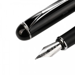 Matt Frosted Deluxe must JinHao X750 t&auml;itesulepea, 0,5 mm eriti peen otsaga mitmev&auml;rviline