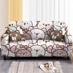 1 / 2 / 3 / 4 istmega loomaprindiga diivanikatted elutuppa Koera kassi tr&uuml;kitud diivanikate m&auml;&auml;rdumist takistav diivani kate Kodukaunistus 1 seat 90-140cm