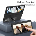 Kukkumisvastane nahast t&auml;iskaitsega &uuml;mbris Samsung Galaxy Z Fold4 5g Fold 4 Fold3 Fold 3 Zfold4 Eesmise klaaskile korpuse jaoks for Samsung Z Fold 4 kohv