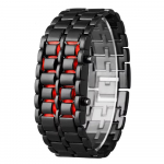(Projektor)Uus rauast samurais plastikust k&auml;ev&otilde;ru LAVA Watch LED digikellad Hour Mehed, naised One Size must