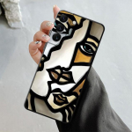 Picasso Abstract Art Painting Telefoni korpus Samsung Galaxy S23 S22 S21 S20 Fe Ultra S10 S9 S8 Plus Note 20ultra 10plus Samsung Note 10 Plus