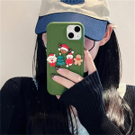 Korea armas j&otilde;ulutelefoni &uuml;mbris iPhone'ile 14 13 12 11 Pro Max X Xs Xr Armas 3D j&otilde;uluvana j&otilde;ulupuu p&otilde;rutuskindel pehme &uuml;mbris For iPhone XSMax