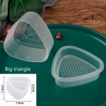 Sushivorm Nori Onigiri riisipalli toidukomplekt rull K&ouml;&ouml;gi vidinakomplektid Bento T&ouml;&ouml;riistad 6.8x3.8x6.6cm puhas