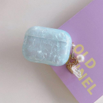 Airpods Pro Case v&auml;rviline Shell Pearl ripatsiga v&otilde;tmehoidja Apple Airpodidele 1 2 3 pehmed &uuml;mbrised Bluetooth k&otilde;rvaklappide kaitsekotid For AirPods Pro 2