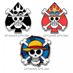 3 tk autokleepsud Anime m&auml;ngukaardi vin&uuml;&uuml;lkleebised autoakna mootorratta s&uuml;learvutile h&uuml;droflask veepudelile 3PCS