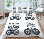 3D m&auml;nguk&auml;epideme muster Luksuslik kodu voodipesukomplekt t&auml;issuuruses tekikate ja padjap&uuml;&uuml;r poistele ja meestele M&auml;nguarmastajate toa magamistoa voodipesu UK Single 135x200cm