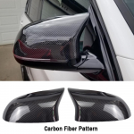 Asendus tagavaate k&uuml;ljepeegli katted BMW F15 X5 F16 X6 F25 X3 F26 X4 2014-2018 tarvikud s&uuml;sinikkiust l&auml;ige Carbon Fiber-A