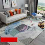 Moodne geomeetriliste mustritega vaip Lihtne pestav vaip libisemiskindel p&otilde;randavaip salongimati jaoks Kodu Magamistoa Elutoa vaip 120x160cm