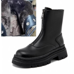 Naiste Chelsea saapadEhtsast nahast soojad saapad Naiste libisemiskindlad Briti stiilis esit&otilde;mblukk, mis sobivad kevadeks, s&uuml;giseks ja talveks naiste papud 41