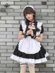 Jaapani magus Lolita neiu kleit naistele Halloweeni kohv ettekandja peoetendus pitsist vibus&otilde;lme anime neiu kost&uuml;&uuml;mid S must