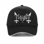 R&auml;ppar Mayhem Death Metal Lahe Unisex Naiste Pesapallim&uuml;ts Mood Suvine Hingav V&auml;ljas P&auml;ikesekaitsem&uuml;ts Reguleeritavad Snapback m&uuml;tsid Adjustable